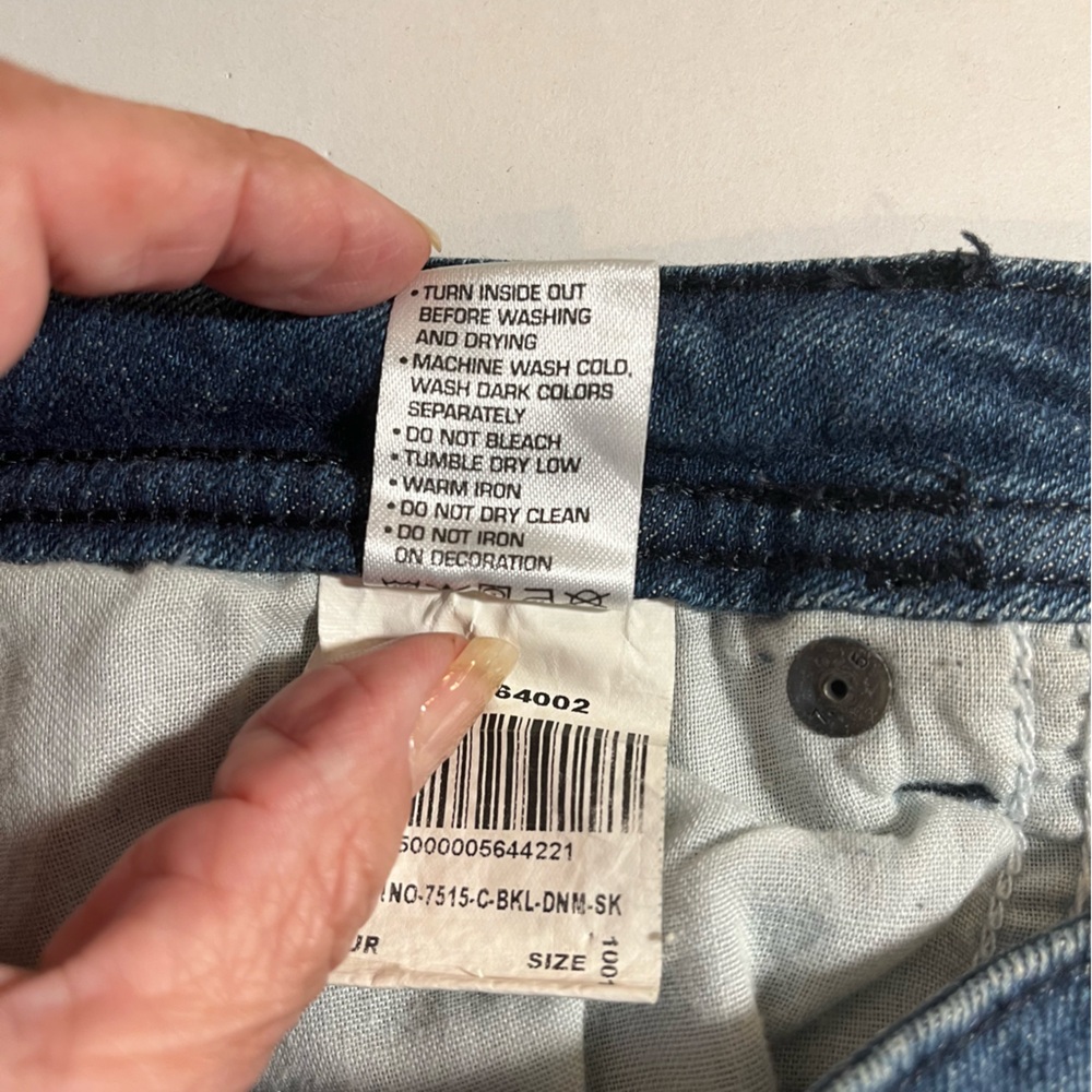 The San Francisco Jean company denim skirt size 28 - Picture 7 of 10